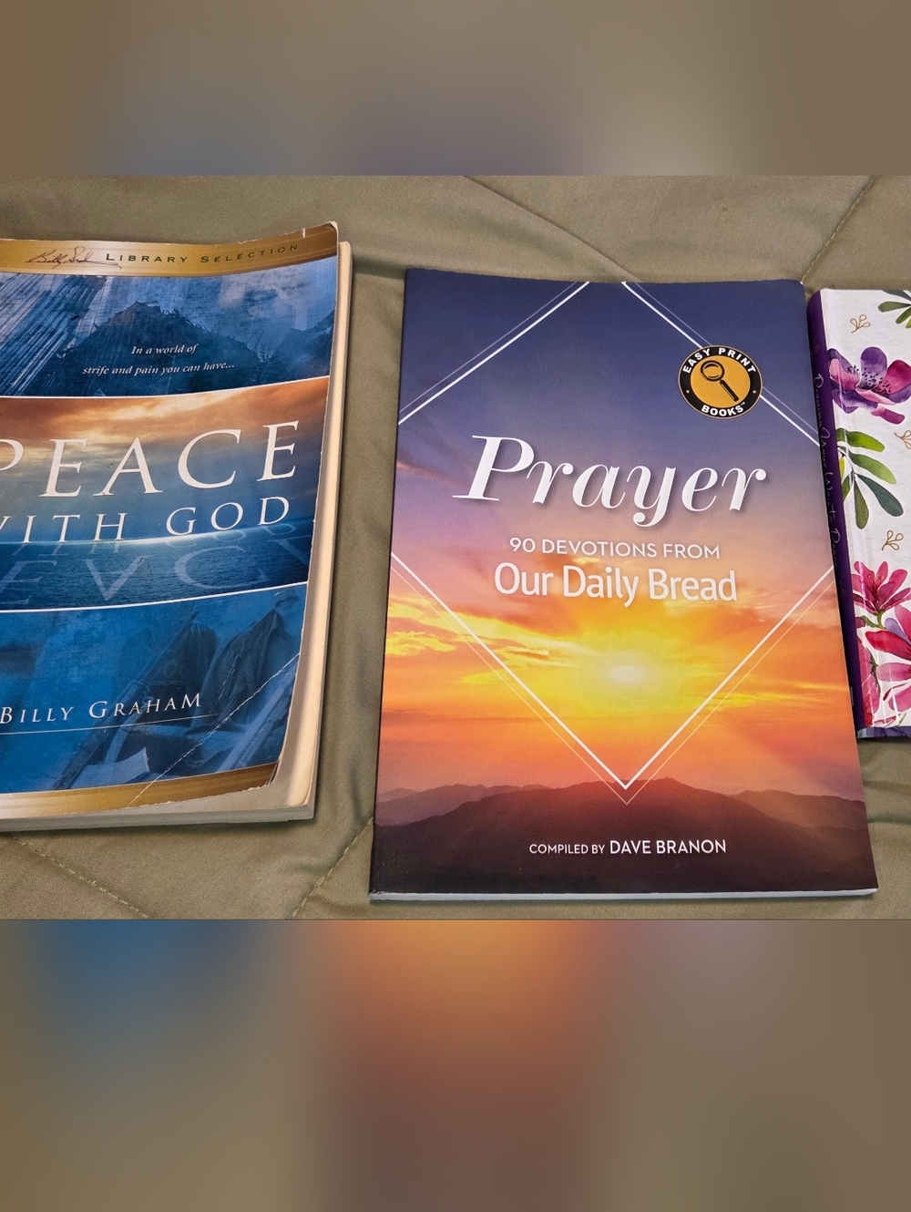 Christian Book Lot Billy Graham Our Daily Bread Devotions Prayer